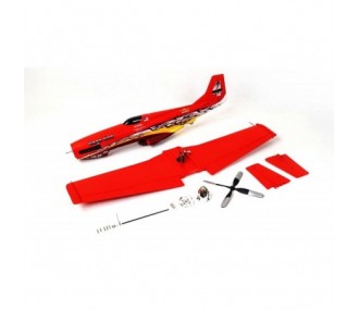 Aereo FMS P51D Mustang Dago Red PNP circa 1,10m