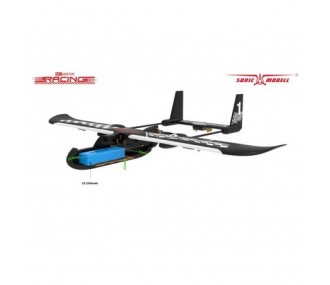 Aircraft fpv Sonic Modell Skyhunter Racing KIT approx 0,78m