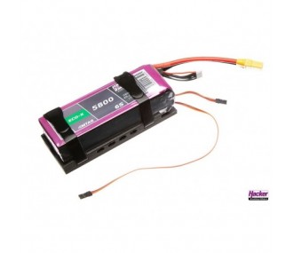 HackerMotor Soporte de batería para TopFuel 5800mAh y lector MTAG