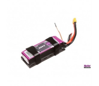 HackerMotor Support pour Batterie TopFuel 1800 à 2400mAh et Lecteur MTAG