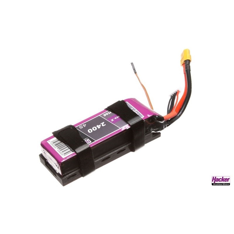 HackerMotor Support pour Batterie TopFuel 1800 à 2400mAh et Lecteur MTAG