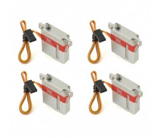 4x KST X10 HV mini 10mm Servos (23g, 7.5kg.cm, 0.09s/60°)