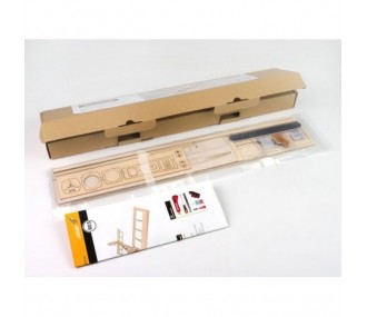 Kit de madera para construir el avión Stick-06 aprox.0,60m + Pack de Película + Power Pack