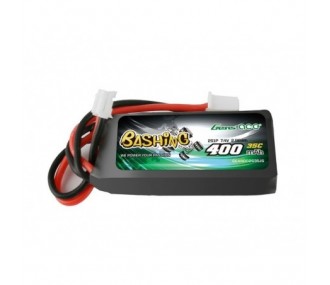 Akku Gens Ace Bashing-series, Lipo 2S 7.4V 400mAh 35C Steckdose JST-PHR