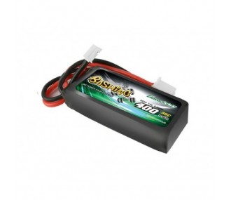 Batterie Gens Ace Bashing-series, Lipo 2S 7.4V 400mAh 35C prise JST-PHR