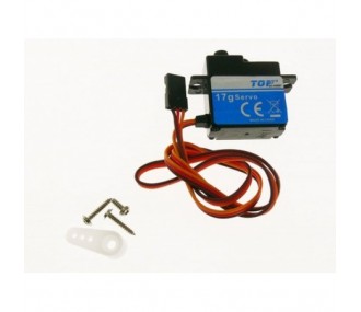 17g servo with 180mm cord for Top RC Hobby aircraft