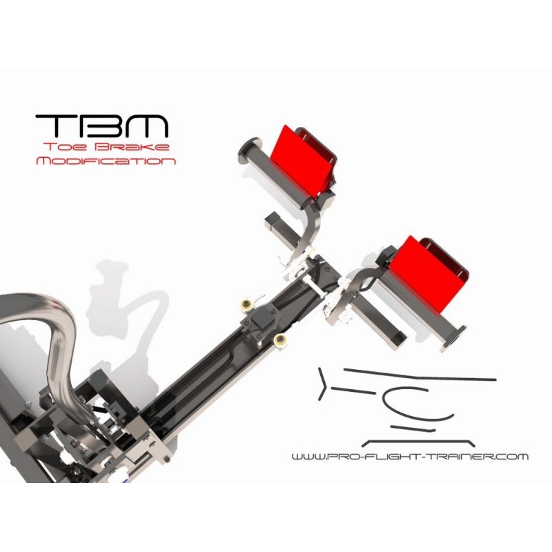 TBM Kit (Toe Brake Modification) für Puma Flight Controls