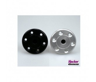 Filling valve aluminum color black EMCOTEC