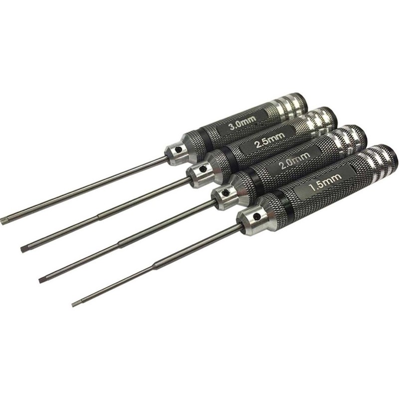 Set of 4 Robbe hexagonal screwdrivers
