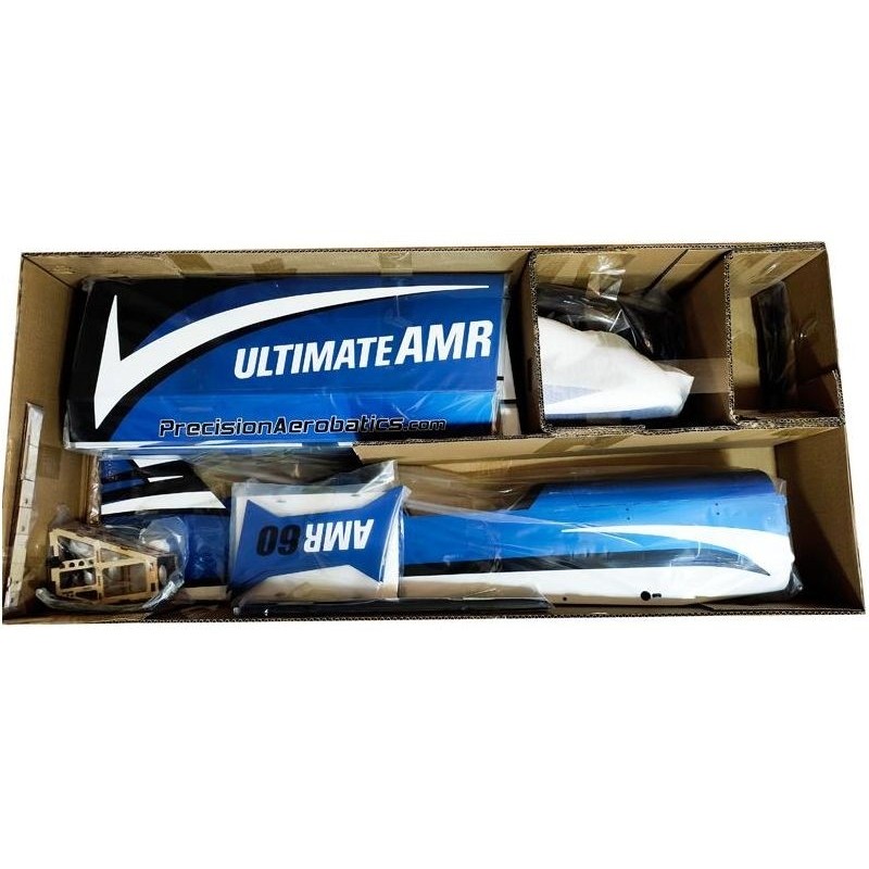 Avion Precision Aerobatics Ultimate AMR 60 Bleu Metal ARF env.1.3m