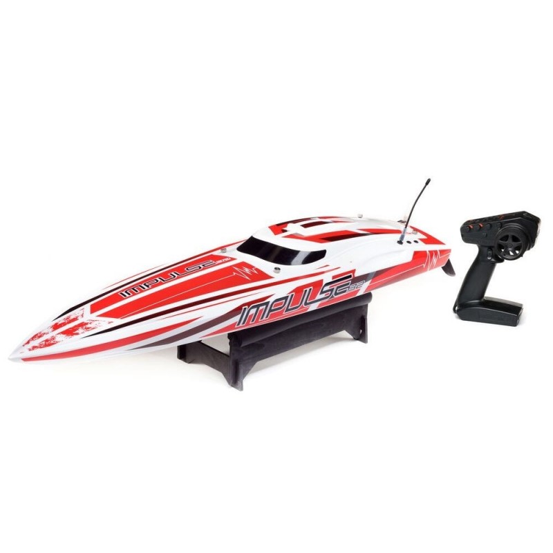 Barca Impulse 32 BL Bianco/Rosso RTR PROBOAT