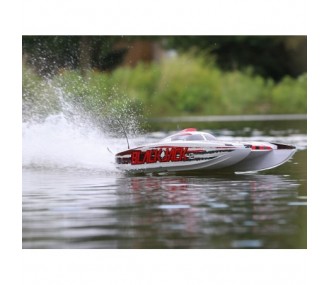 Boat Blackjack 42 BL Red/White RTR PROBOAT