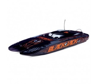 Boat Blackjack 42 BL Black/Orange RTR PROBOAT