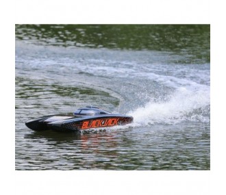 Barco Blackjack 42 BL Negro/Naranja RTR PROBOAT