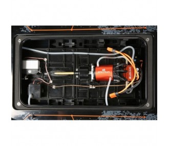 Barco Blackjack 42 BL Negro/Naranja RTR PROBOAT