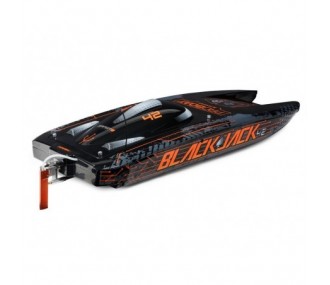 Barco Blackjack 42 BL Negro/Naranja RTR PROBOAT