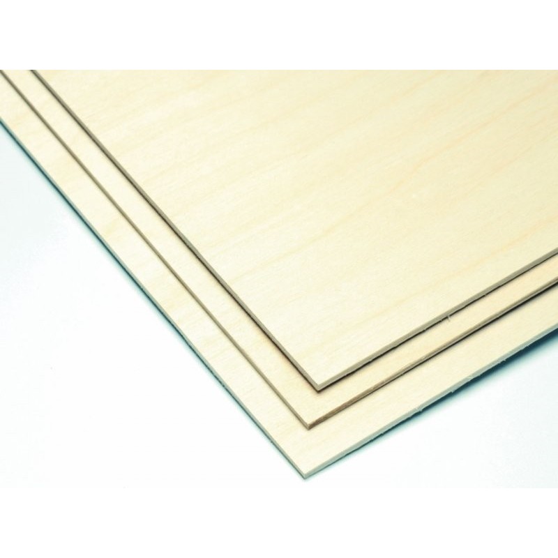 CTP PICHLER 3 ply birch plywood 0.8mm 8/10 (60x30cm)