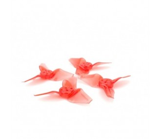 Avan Babyhawk 2.3x2.7'' red transparent propellers (6xCW + 6xCCW)