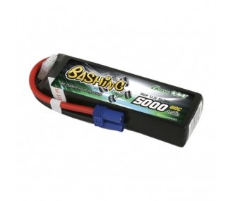 Gens Ace Bashing-Series Battery, Lipo 3S 11.1V 5000mAh 60C EC5 Plug