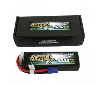 Akku Gens Ace Bashing-Series, Lipo 3S 11.1V 5000mAh 60C Steckdose EC5