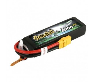 Gens Ace Bashing-Series Battery, Lipo 3S 11.1V 5000mAh 60C XT90 Plug