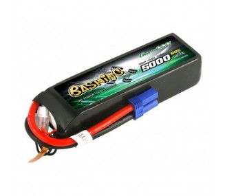 Akku Gens Ace Bashing-Series, Lipo 4S 14.8V 5000mAh 60C Steckdose EC5