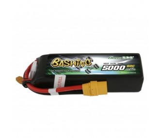 Batería Gens Ace Bashing-Series, Lipo 4S 14.8V 5000mAh 60C XT90 Socket