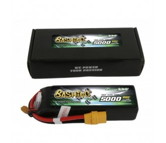 Akku Gens Ace Bashing-Series, Lipo 4S 14.8V 5000mAh 60C Steckdose XT90