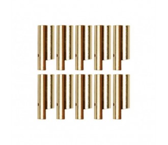 Gold Socket PK 5mm female (10 pcs) - Yuki Model