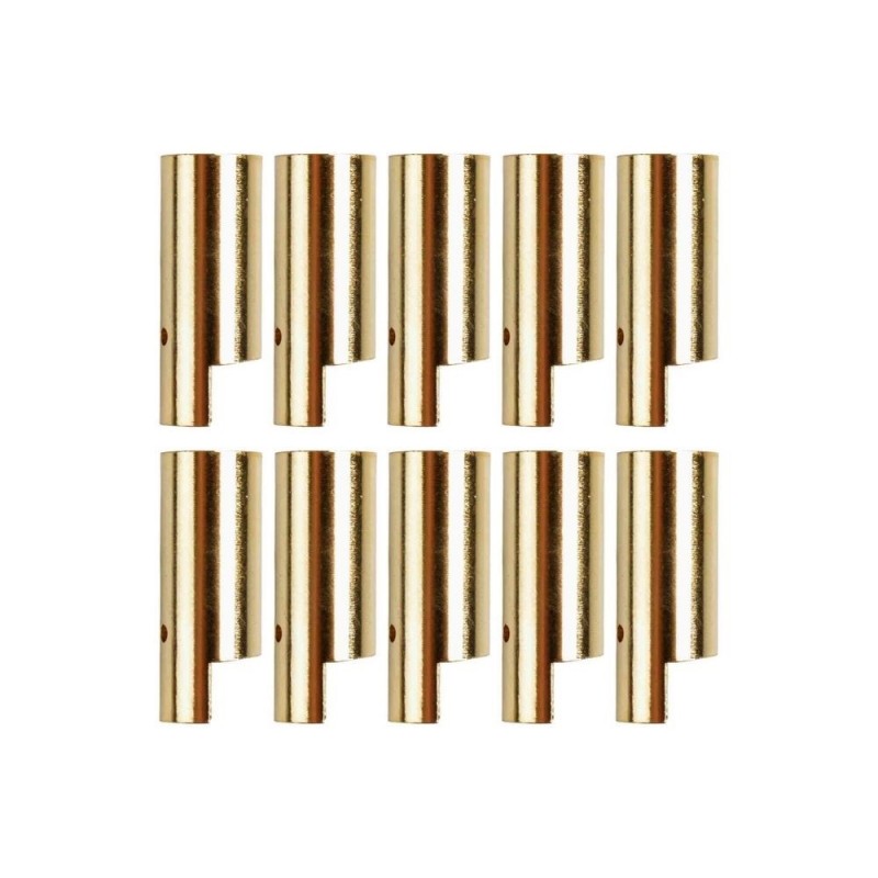 Gold Socket PK 5mm female (10 pcs) - Yuki Model