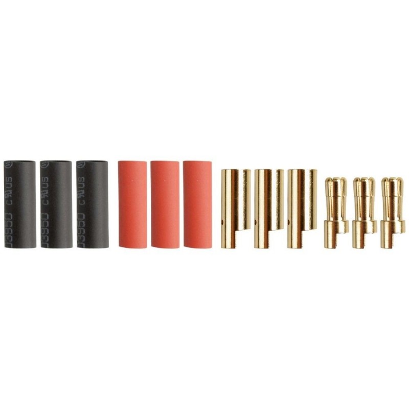 PK 5.5mm M/F gold plug (3 pairs) - Yuki Model