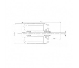 Brushless motor DM3635 (344g, 470kv, 1150W) Pro-Tronik