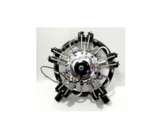 4-stroke UMS radial engine, 5 cylinders 75cc, gasoline