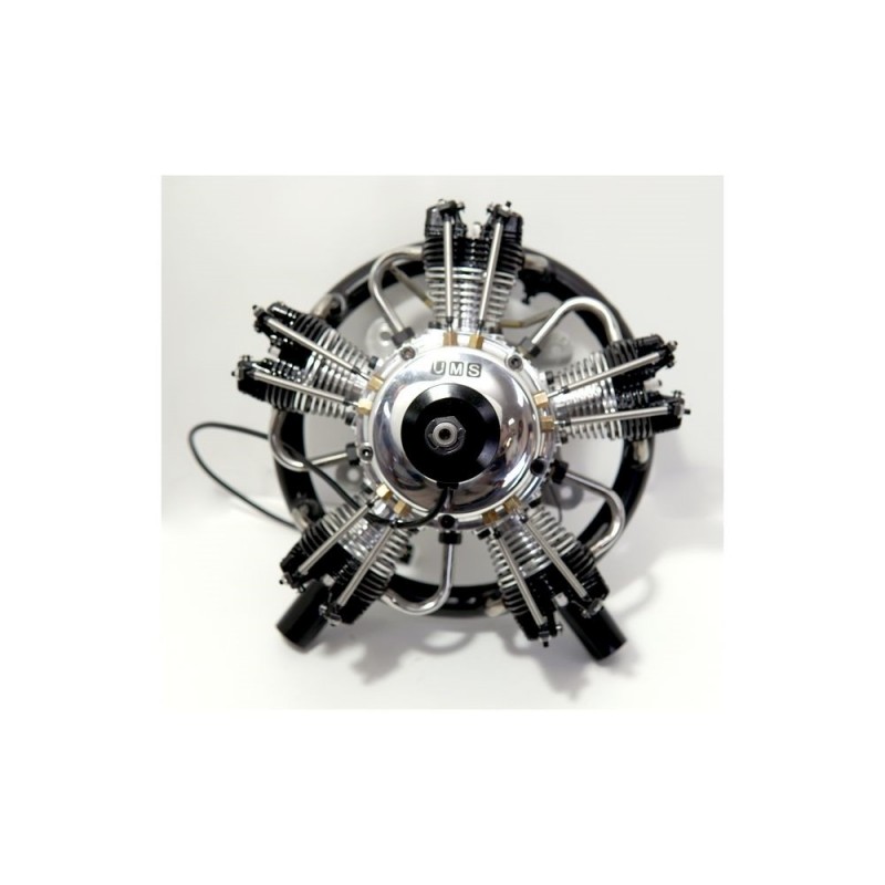 4-stroke UMS radial engine, 5 cylinders 75cc, gasoline