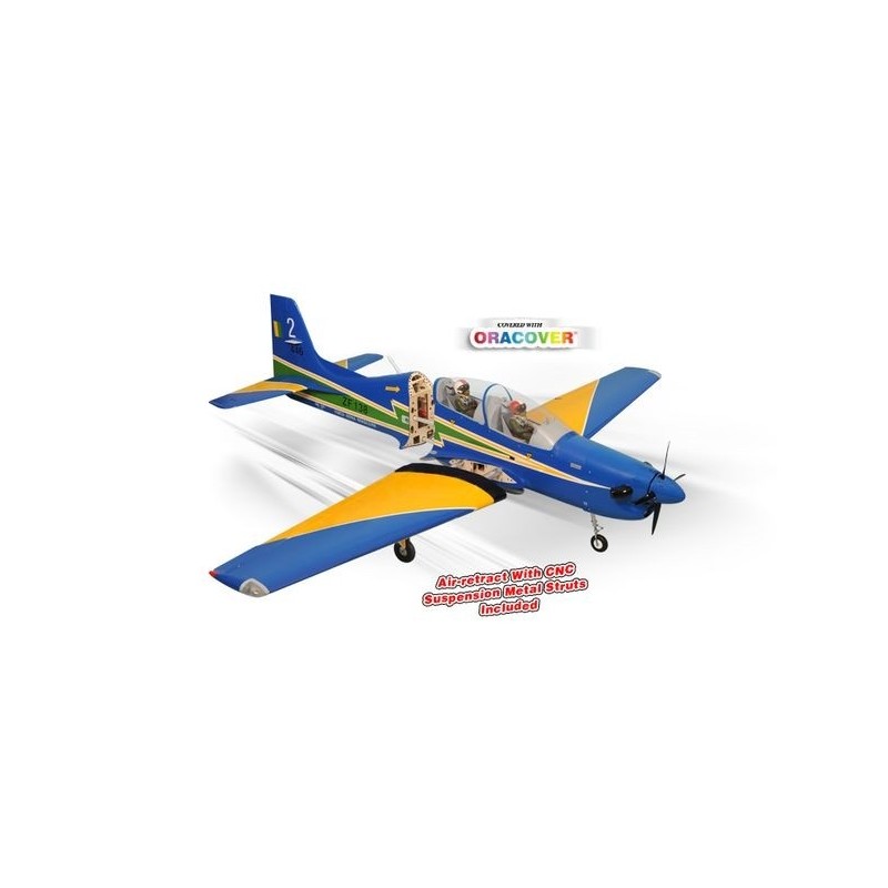 Avion Phoenix Model Tucano 60cc V2 GP/EP ARF 2.57m