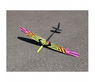 F3K Falcon Fuerte arco iris amarillo/rosa Alta Calidad