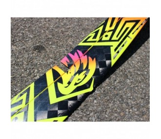 F3K Falcon Fuerte arco iris amarillo/rosa Alta Calidad