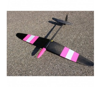 F3K Strike 3 rainbow gears - 1m

The translation is:

F3K Strike 3 rainbow gears - 1m

**Note:**  
- "F3K" refers to a class of radio-controlled glider (Discus Launch Glider).
- "Strike 3" is likely the model name.
- "Rainbow gears" could refer to multico