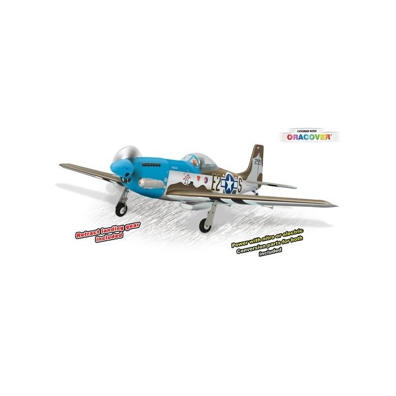 Flugzeug Phoenix Model P-51 Mustang .91 GP/EP ARF 1.57m