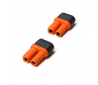 Set of 2 Spektrum IC5 female sockets (for battery)