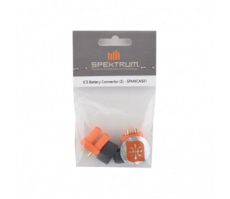 Lot de 2 prises IC5 femelle Spektrum (pour batterie)