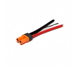 Toma Spektrum hembra IC5 en cable 10cm 10AWG