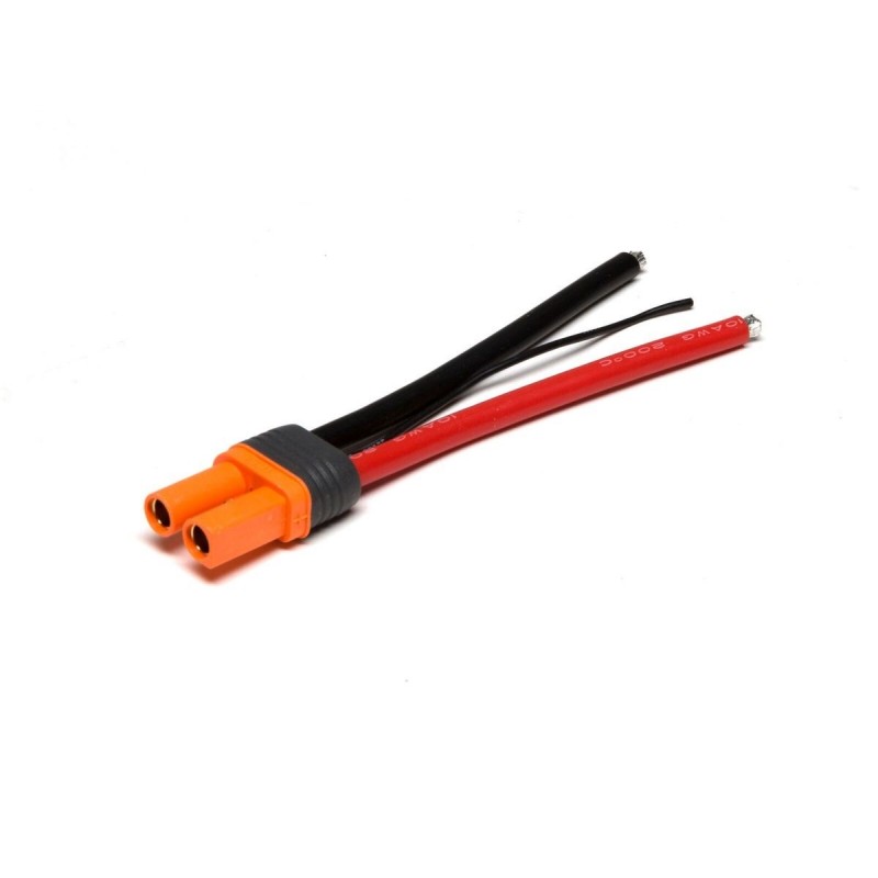 IC5 female Spektrum plug on 10cm 10AWG cable