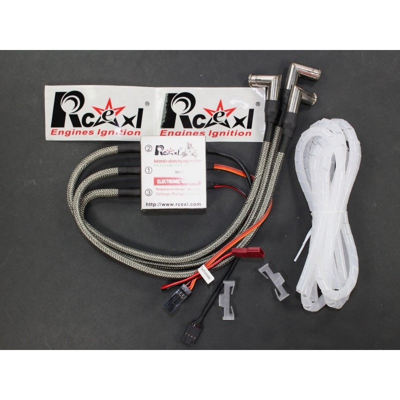 Accensione radiale a tre cilindri per candele CM6 90° RCEXL