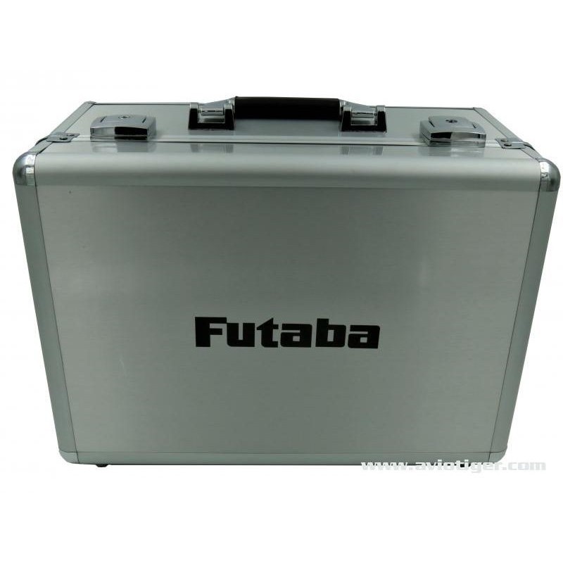 FUTABA Custodia per trasmettitore in alluminio argento