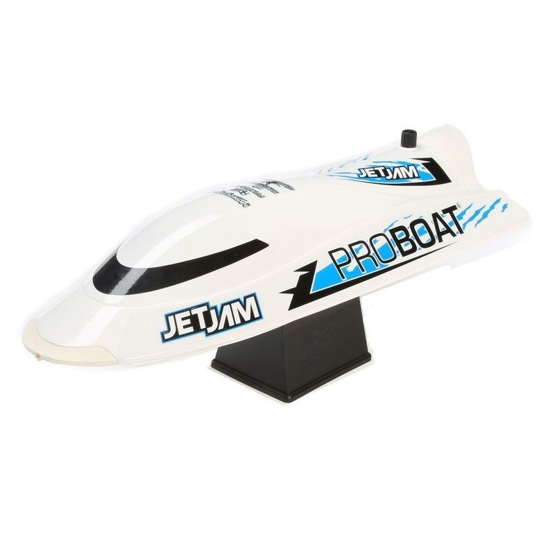 Barco Proboat Jet Jam 12' Pool Racer RTR Blanco - PRB08031T2