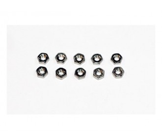 Stainless steel nuts M2 (10 pcs) A2PRO