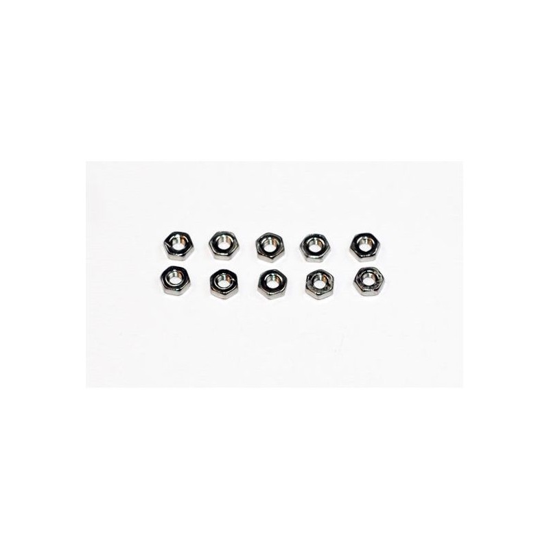 Stainless steel nuts M2 (10 pcs) A2PRO