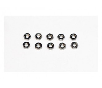 Stainless steel nuts M2.5 (10 pcs) A2PRO