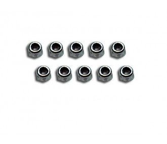 Stainless steel Nylstop nuts M2.5 (10 pieces) A2PRO